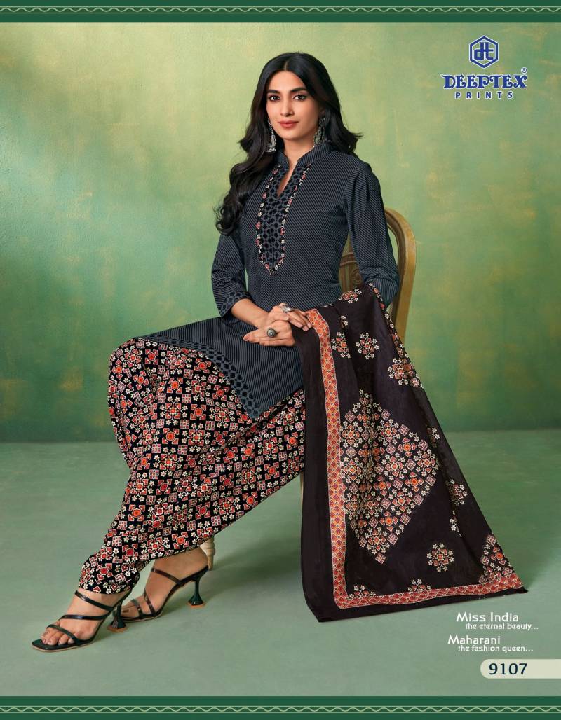  Miss India Vol 91 By Deeptex Cotton Printed Dress Material Wholesale Shop In Surat